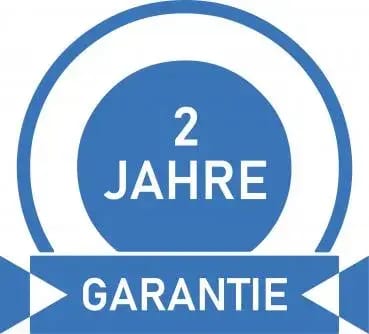 2 Jahre Garantie